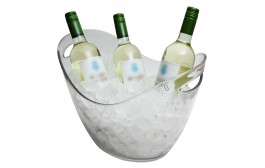Plastic Wine Cooler Clear 8L